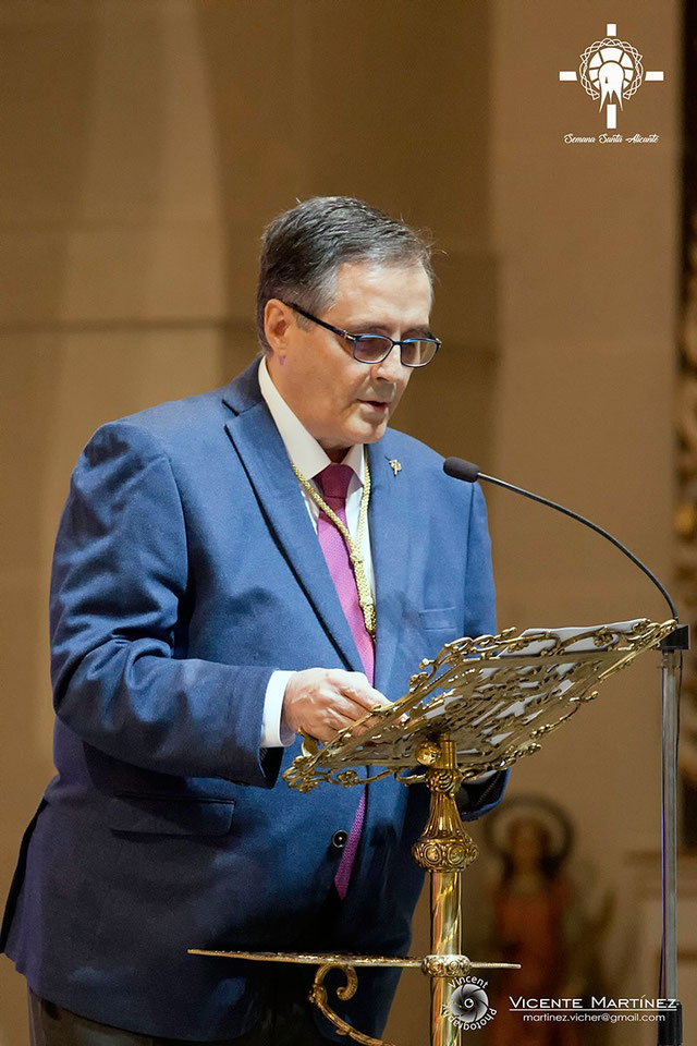 Alfredo Llopis Verdú, presidente de la Junta Mayor