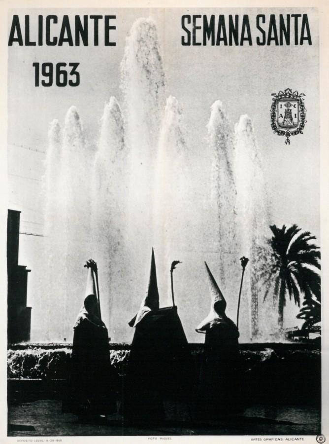 Cartel de la Semana Santa de Alicante de 1963