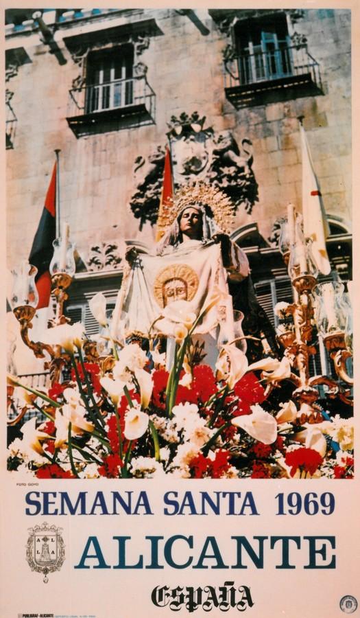 Cartel de la Semana Santa de Alicante de 1969