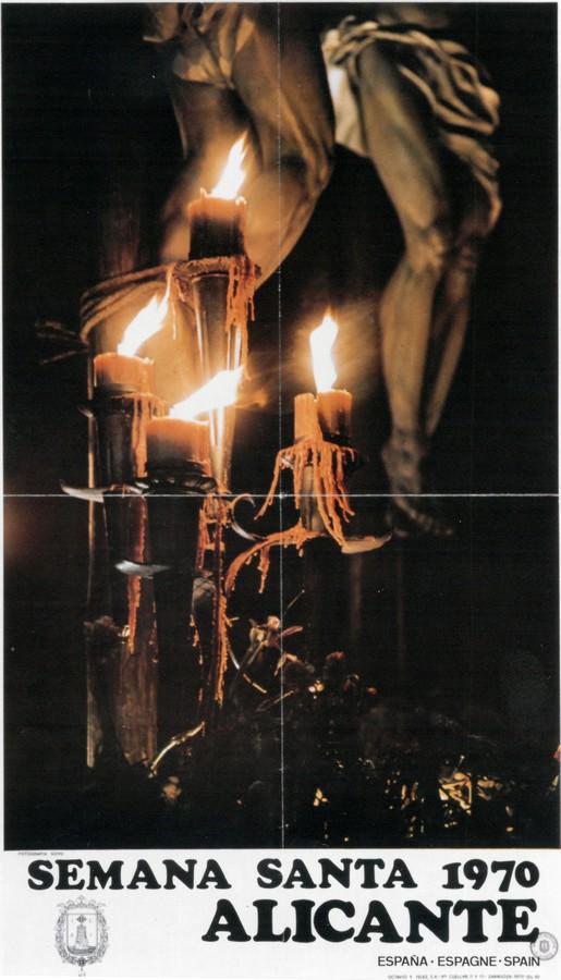 Cartel de la Semana Santa de Alicante de 1970