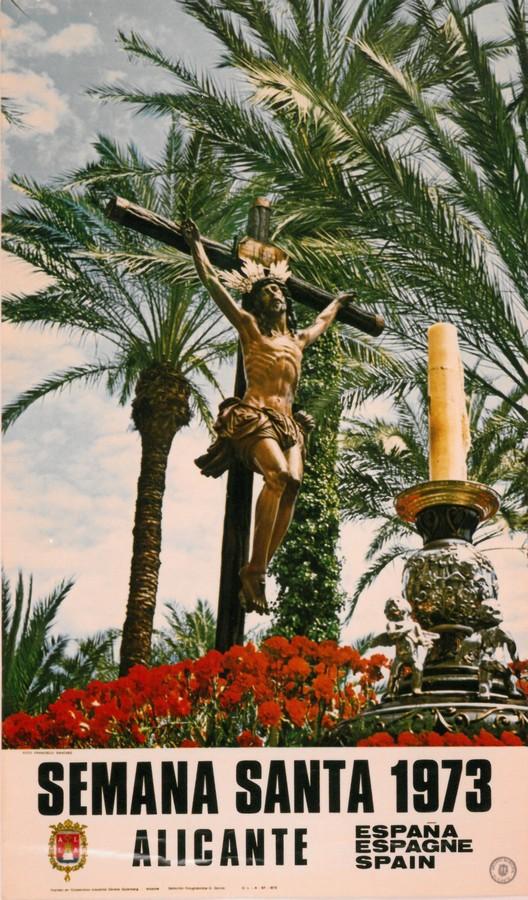 Cartel de la Semana Santa de Alicante de 1973