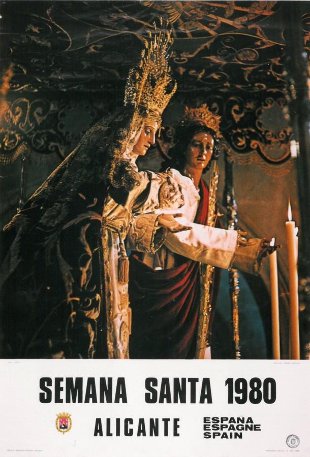 Cartel de la Semana Santa de Alicante de 1980
