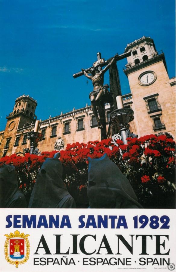 Cartel de la Semana Santa de Alicante de 1982