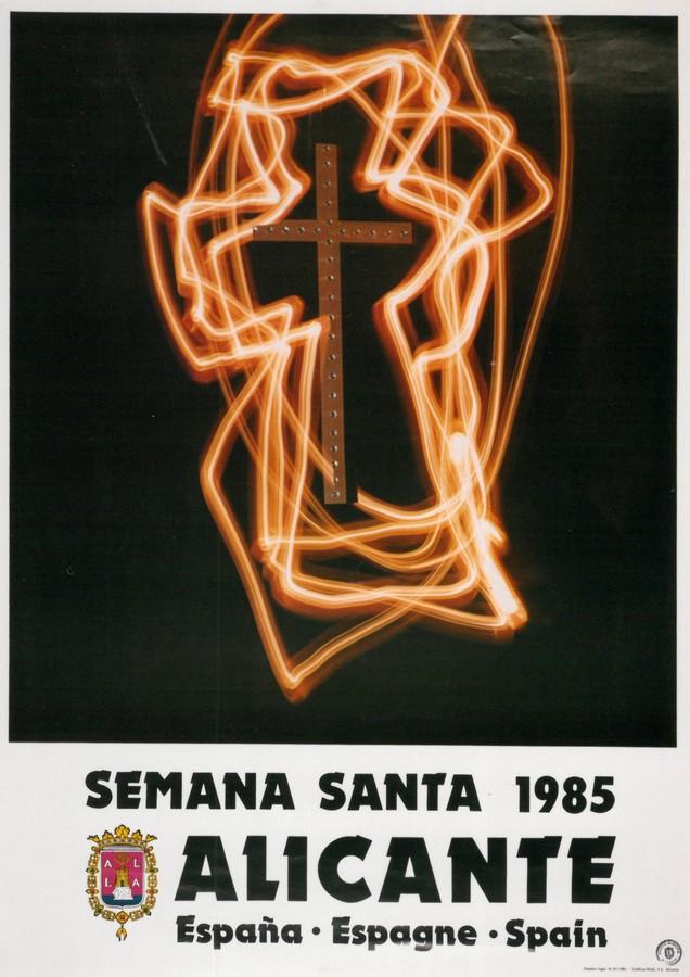 Cartel de la Semana Santa de Alicante de 1985