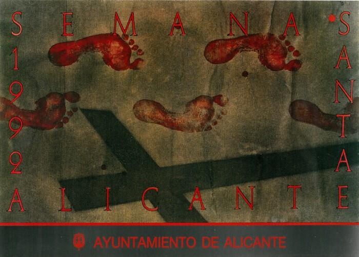 Cartel de la Semana Santa de Alicante de 1992
