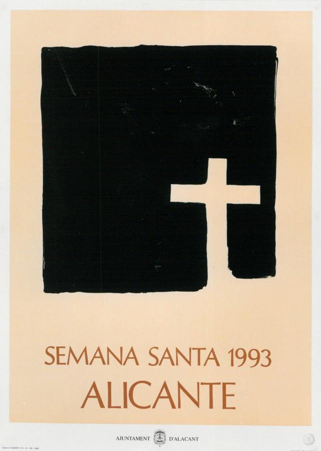 Cartel de la Semana Santa de Alicante de 1993