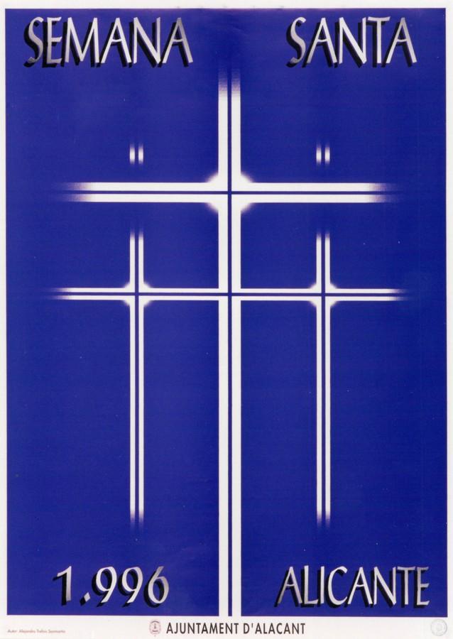 Cartel de la Semana Santa de Alicante de 1996
