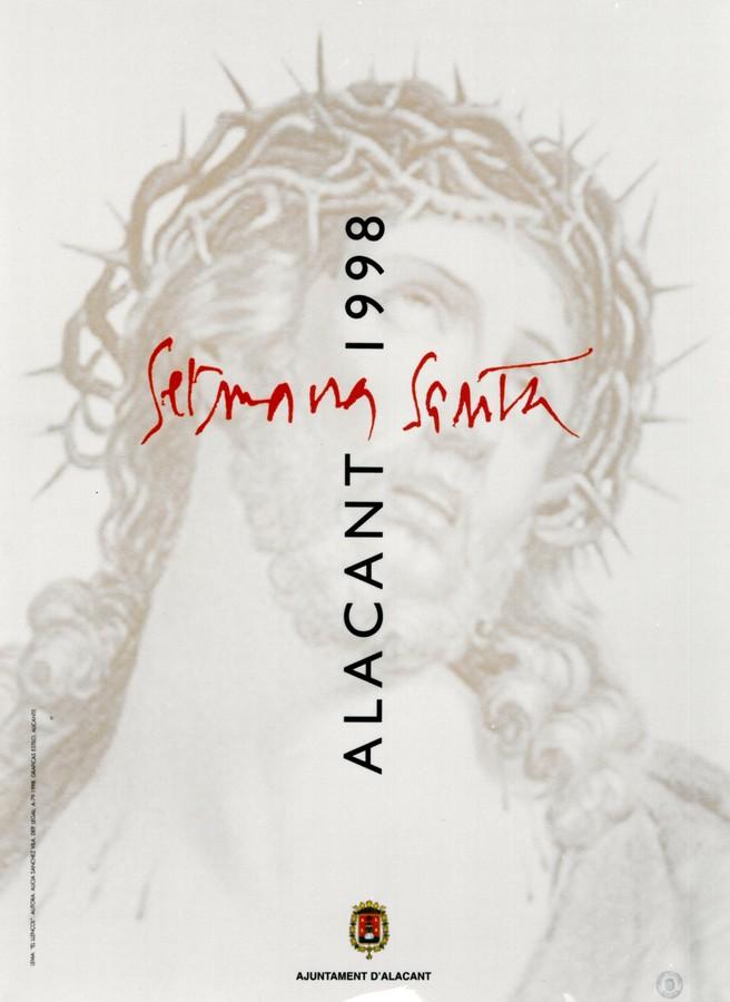 Cartel de la Semana Santa de Alicante de 1998