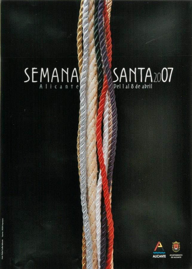 Cartel de la Semana Santa de Alicante de 2007