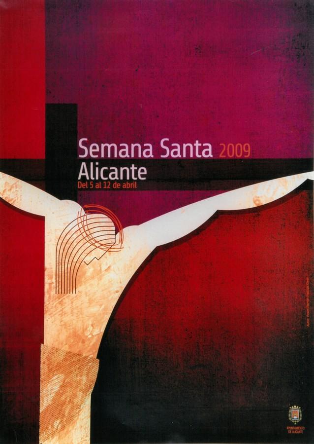 Cartel de la Semana Santa de Alicante de 2009