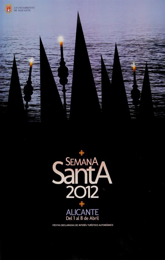 Cartel de la Semana Santa de Alicante de 2012