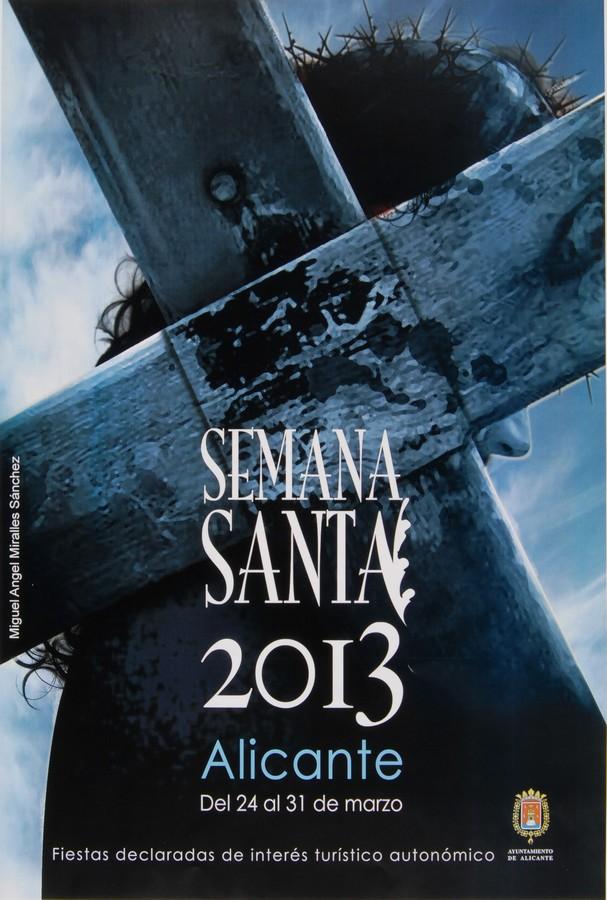 Cartel de la Semana Santa de Alicante de 2013