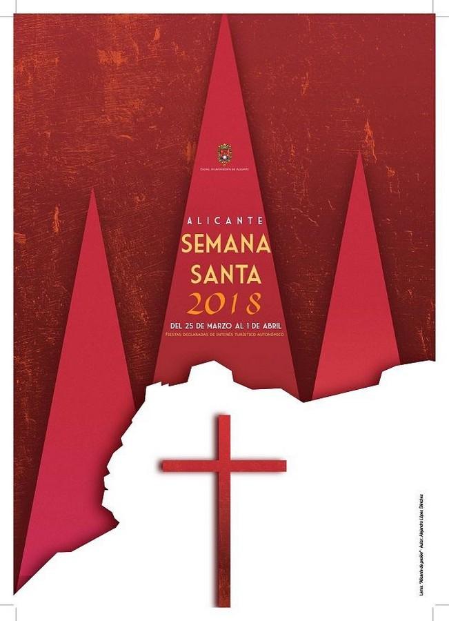 Cartel de la Semana Santa de Alicante de 2018