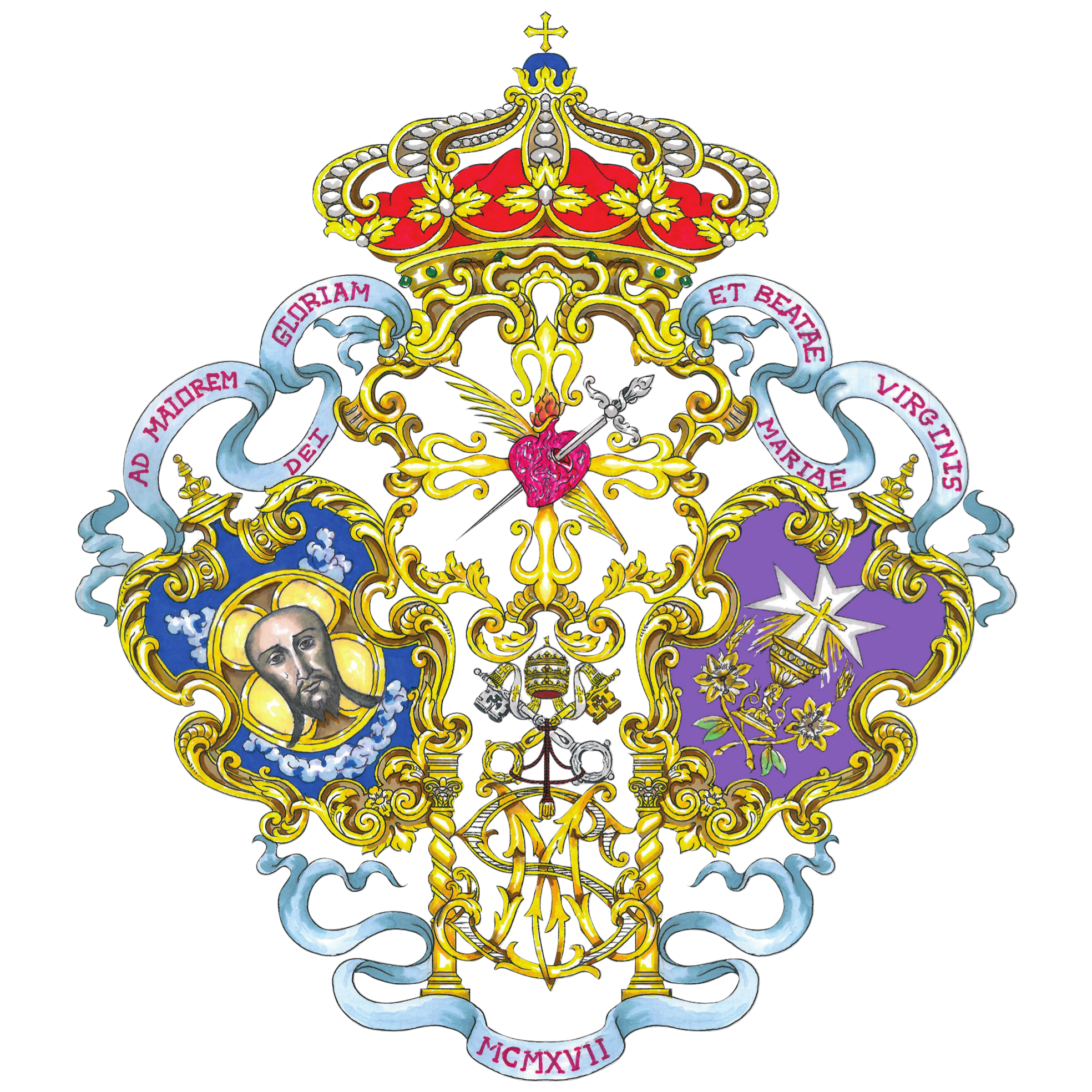 Escudo de la Hermandad del Santísimo Cristo del Mar