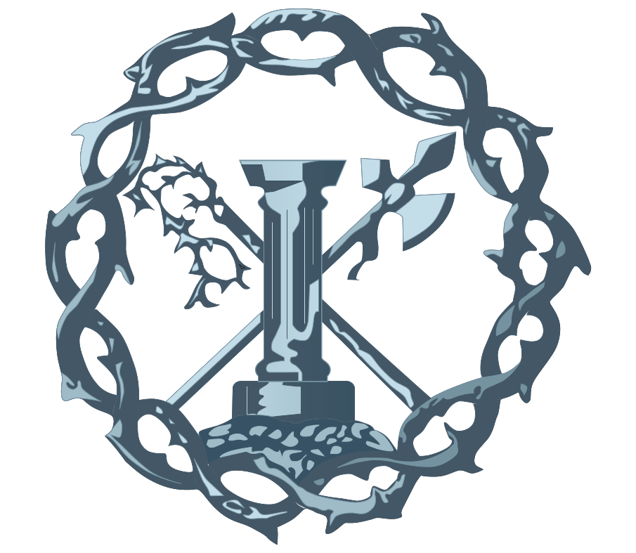 Escudo de la Penitencial Hermandad de Jesús Atado a la Columna en su Santa Flagelación