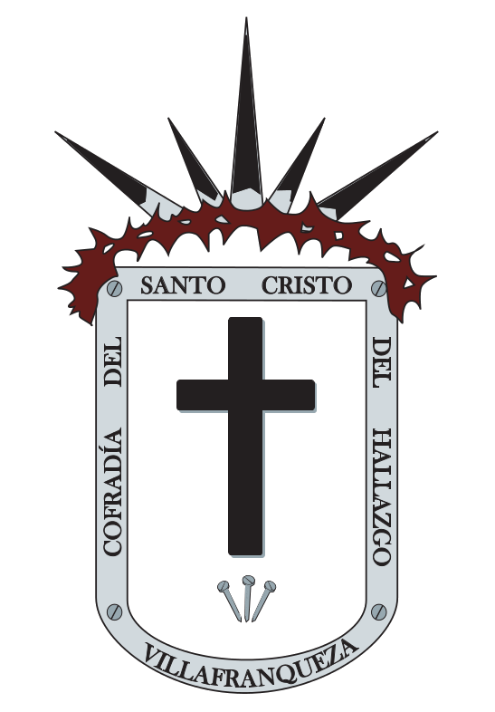 Escudo de la Real Cofradía del Santísimo Cristo del Hallazgo y la Virgen Dolorosa