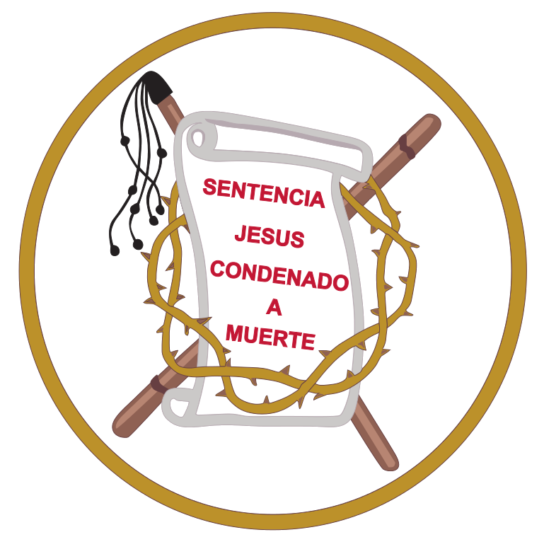 Escudo de la Cofradía de la Sentencia de Jesús