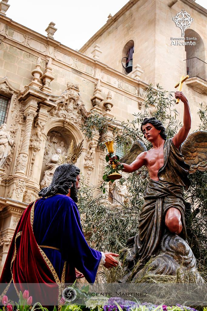 Grupo escultórico de la Santa Oración en el Huerto