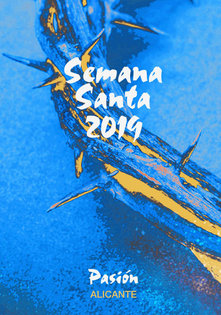 Portada de la Revista Oficial de Semana Santa de Alicante 2019