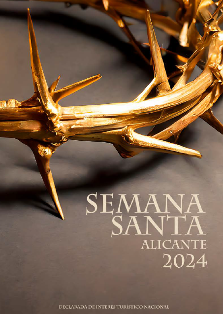 Portada de la Revista Oficial de Semana Santa de Alicante 2024