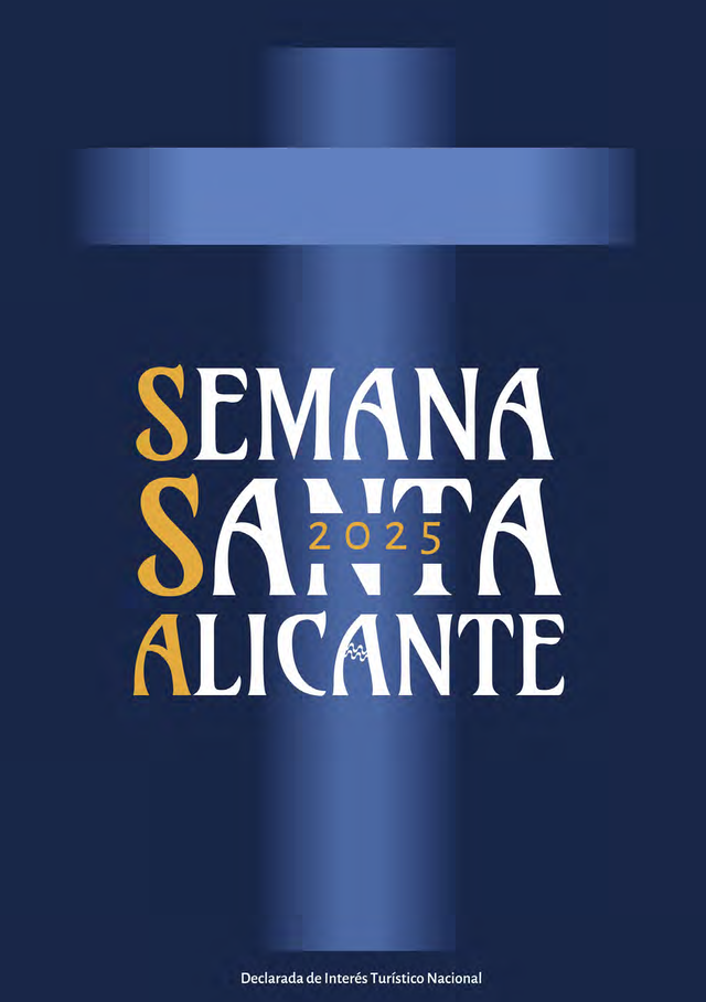 Portada de la Revista Oficial de Semana Santa de Alicante 2025